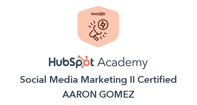 Social Media Marketing II — HubSpot Academy
