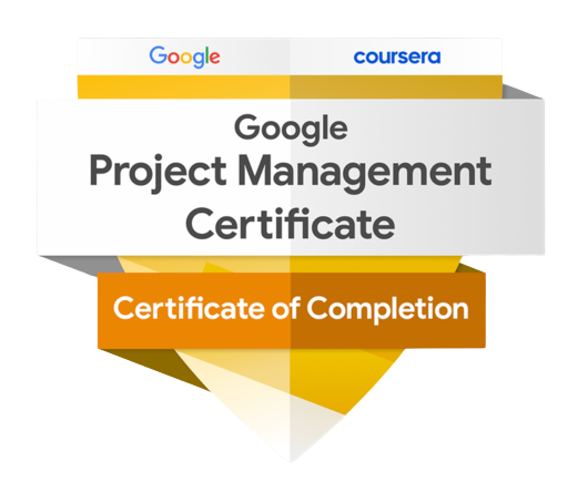 Project Management Professional Certificate (v.3) — Google